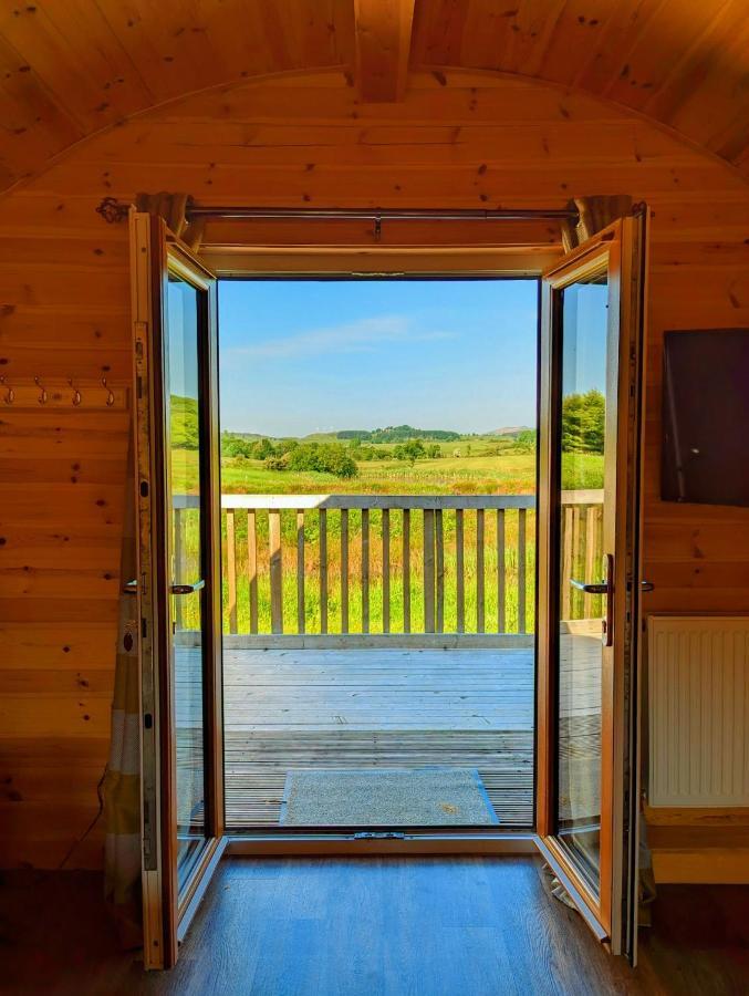 Villa Pond View Pod 3 With Private Hot Tub -Fife - Loch Leven - Lomond Hills Kelty Esterno foto